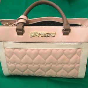 NWOT BETSEY JOHNSON SATCHEL CROSSBODY/WRISTLET INCLUDED
